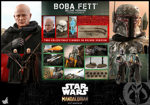 Star Wars - The Mandalorian: Boba Fett - Deluxe, 1/6 Figur von Hot Toys