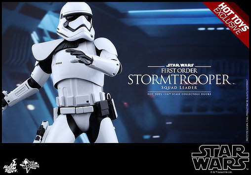 Star Wars - Episode VII - The Force Awakens: First Order Stormtrooper Squad Leader, 1/6 Figur von Hot Toys