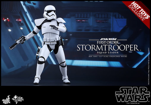 Star Wars - Episode VII - The Force Awakens: First Order Stormtrooper Squad Leader, 1/6 Figur von Hot Toys