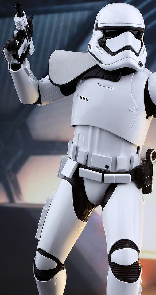 Star Wars - Episode VII - The Force Awakens: First Order Stormtrooper Squad Leader, 1/6 Figur von Hot Toys