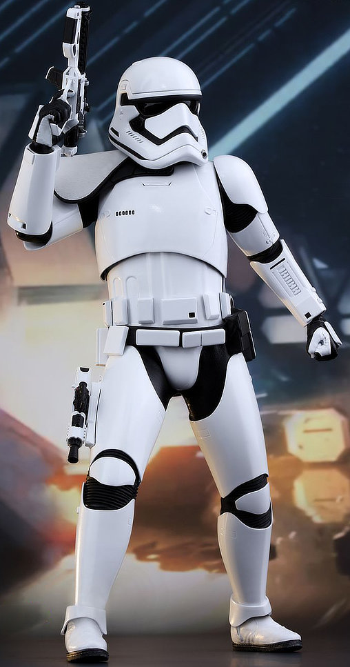 Star Wars - Episode VII - The Force Awakens: First Order Stormtrooper Squad Leader, 1/6 Figur von Hot Toys