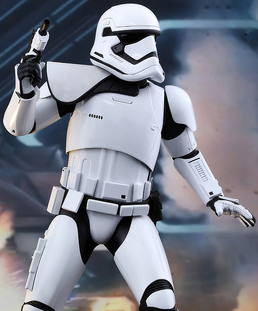 Star Wars - Episode VII - The Force Awakens: First Order Stormtrooper Squad Leader, 1/6 Figur von Hot Toys