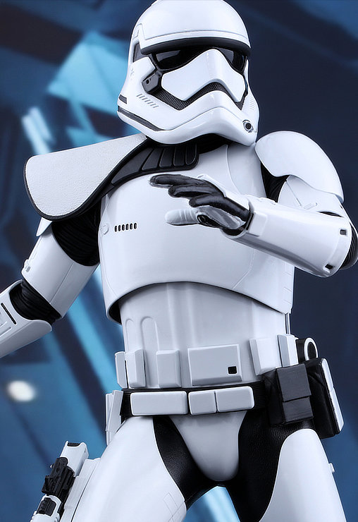 Star Wars - Episode VII - The Force Awakens: First Order Stormtrooper Squad Leader, 1/6 Figur von Hot Toys