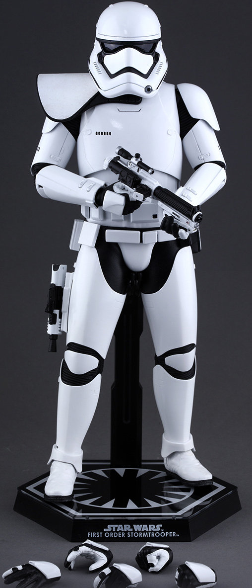 Star Wars - Episode VII - The Force Awakens: First Order Stormtrooper Squad Leader, 1/6 Figur von Hot Toys