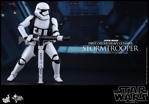 Star Wars - Episode VII - The Force Awakens: First Order Heavy Gunner Stormtrooper, 1/6 Figur von Hot Toys