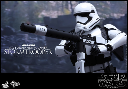 Star Wars - Episode VII - The Force Awakens: First Order Heavy Gunner Stormtrooper, 1/6 Figur von Hot Toys