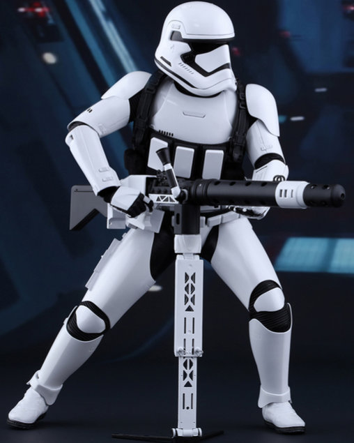 Star Wars - Episode VII - The Force Awakens: First Order Heavy Gunner Stormtrooper, 1/6 Figur von Hot Toys