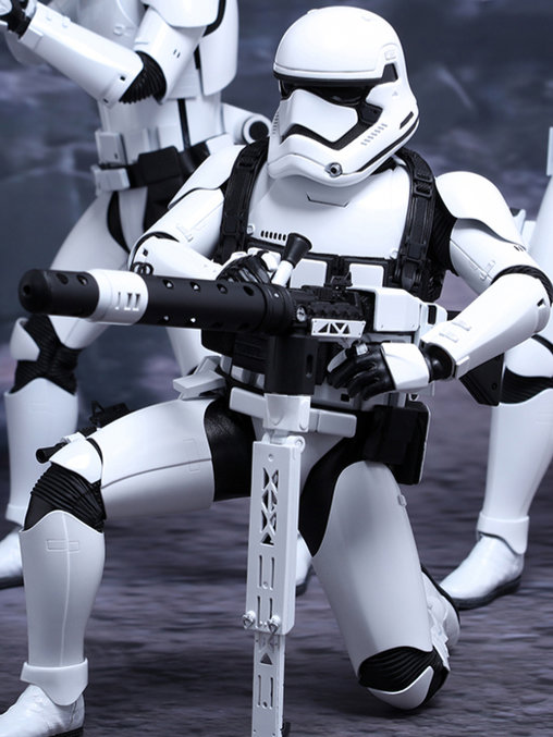 Star Wars - Episode VII - The Force Awakens: First Order Heavy Gunner Stormtrooper, 1/6 Figur von Hot Toys