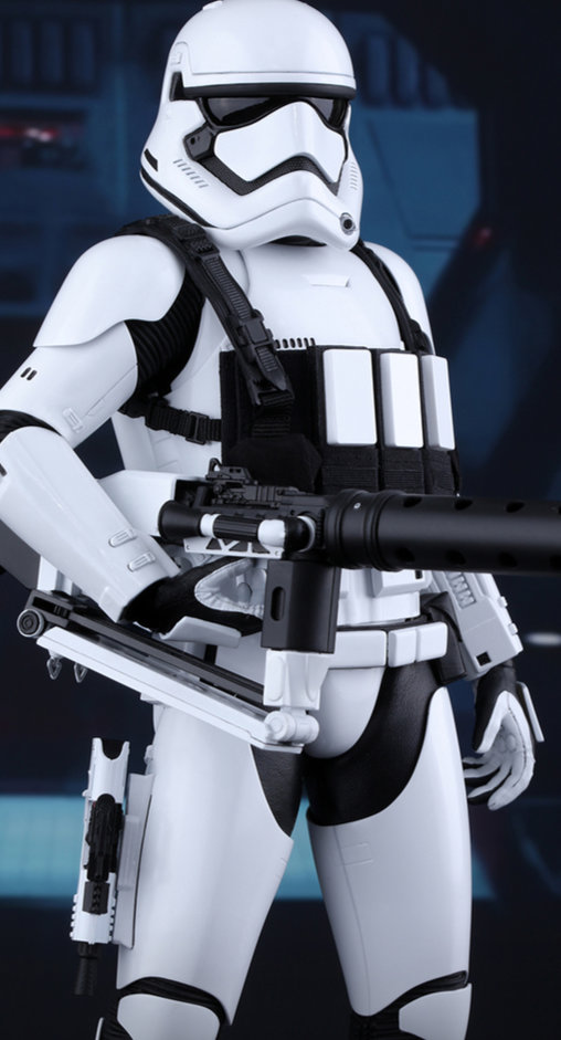 Star Wars - Episode VII - The Force Awakens: First Order Heavy Gunner Stormtrooper, 1/6 Figur von Hot Toys