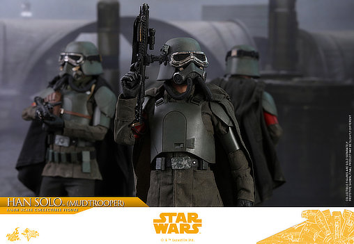 Star Wars - Solo: Han Solo Mudtrooper, 1/6 Figur ... https://spaceart.de/produkte/sw099-star-wars-han-solo-mudtrooper-figur-hot-toys-mms493-903630-4897011186443-spaceart.php