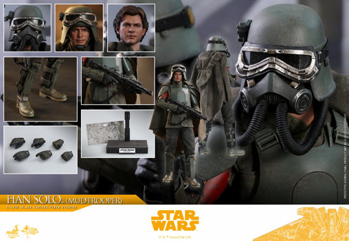 Star Wars - Solo: Han Solo Mudtrooper, 1/6 Figur von Hot Toys
