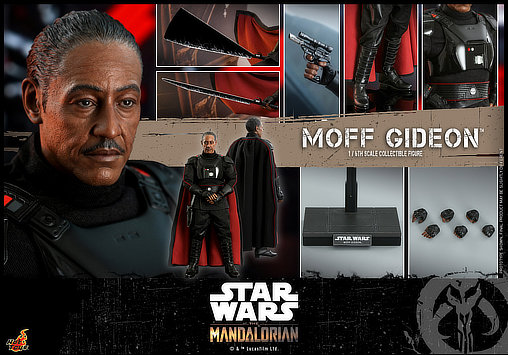 Star Wars - The Mandalorian: Moff Gideon, 1/6 Figur von Hot Toys