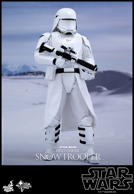 Star Wars - Episode VII - The Force Awakens: First Order Snowtrooper, 1/6 Figur von Hot Toys
