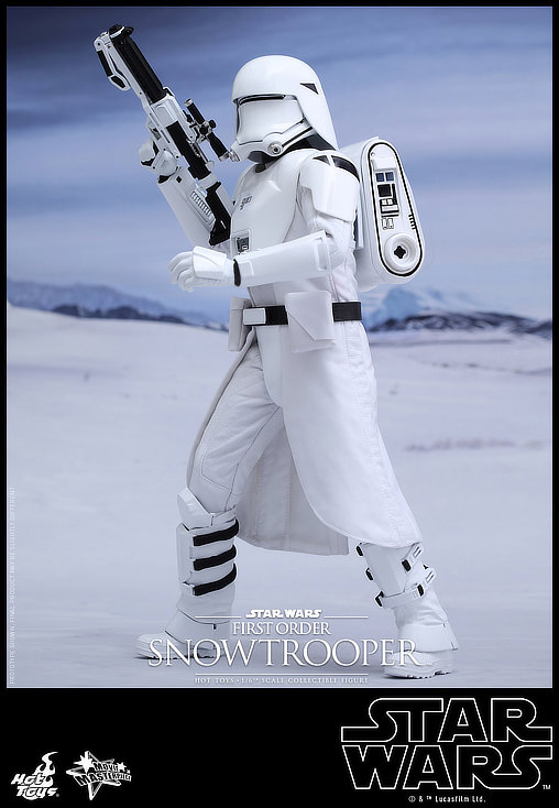 Star Wars - Episode VII - The Force Awakens: First Order Snowtrooper, 1/6 Figur von Hot Toys