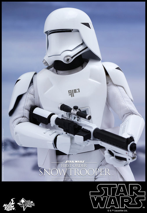 Star Wars - Episode VII - The Force Awakens: First Order Snowtrooper, 1/6 Figur von Hot Toys