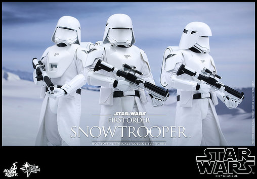 Star Wars - Episode VII - The Force Awakens: First Order Snowtrooper, 1/6 Figur von Hot Toys