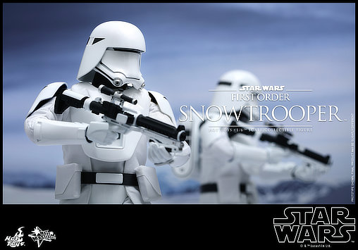 Star Wars - Episode VII - The Force Awakens: First Order Snowtrooper, 1/6 Figur von Hot Toys