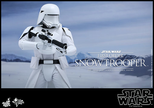 Star Wars - Episode VII - The Force Awakens: First Order Snowtrooper, 1/6 Figur von Hot Toys