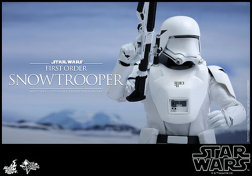 Star Wars - Episode VII - The Force Awakens: First Order Snowtrooper, 1/6 Figur von Hot Toys