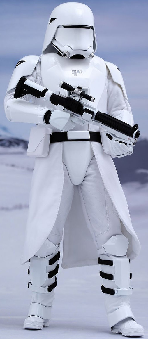 Star Wars - Episode VII - The Force Awakens: First Order Snowtrooper, 1/6 Figur von Hot Toys