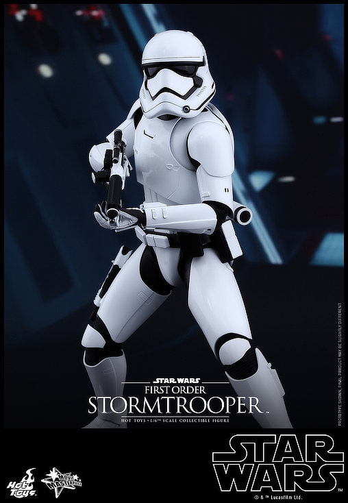 Star Wars - Episode VII - The Force Awakens: First Order Stormtrooper, 1/6 Figur von Hot Toys