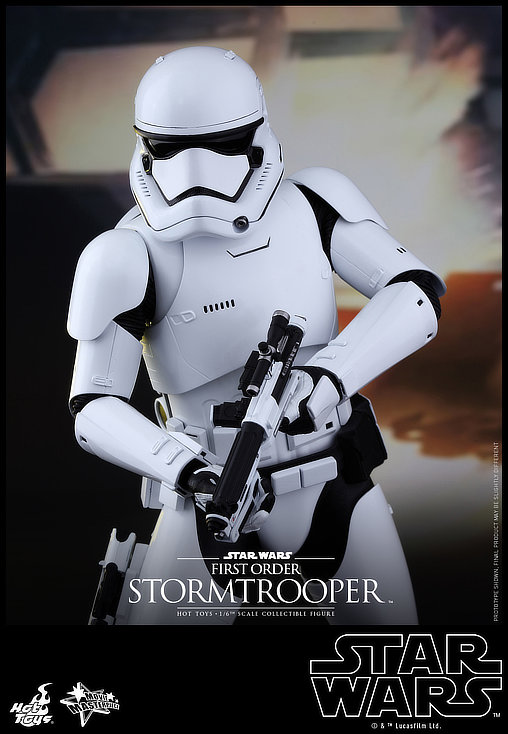 Star Wars - Episode VII - The Force Awakens: First Order Stormtrooper, 1/6 Figur von Hot Toys