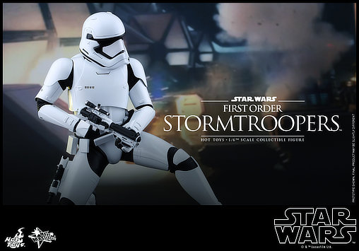Star Wars - Episode VII - The Force Awakens: First Order Stormtrooper, 1/6 Figur von Hot Toys