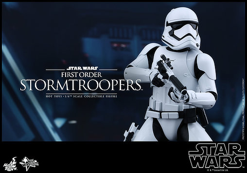 Star Wars - Episode VII - The Force Awakens: First Order Stormtrooper, 1/6 Figur von Hot Toys