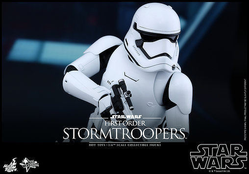 Star Wars - Episode VII - The Force Awakens: First Order Stormtrooper, 1/6 Figur von Hot Toys