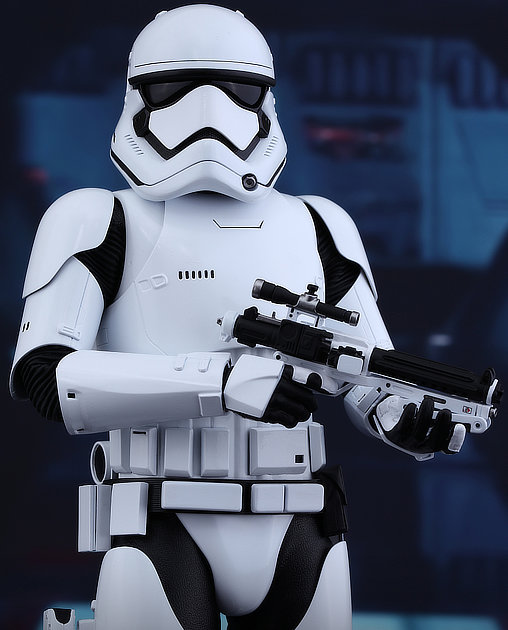 Star Wars - Episode VII - The Force Awakens: First Order Stormtrooper, 1/6 Figur von Hot Toys