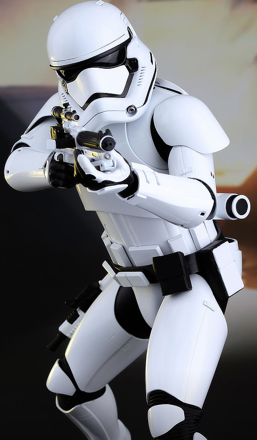 Star Wars - Episode VII - The Force Awakens: First Order Stormtrooper, 1/6 Figur von Hot Toys