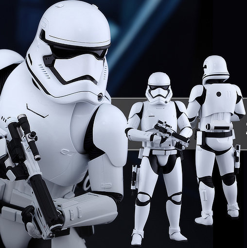 Star Wars - Episode VII - The Force Awakens: First Order Stormtrooper, 1/6 Figur von Hot Toys