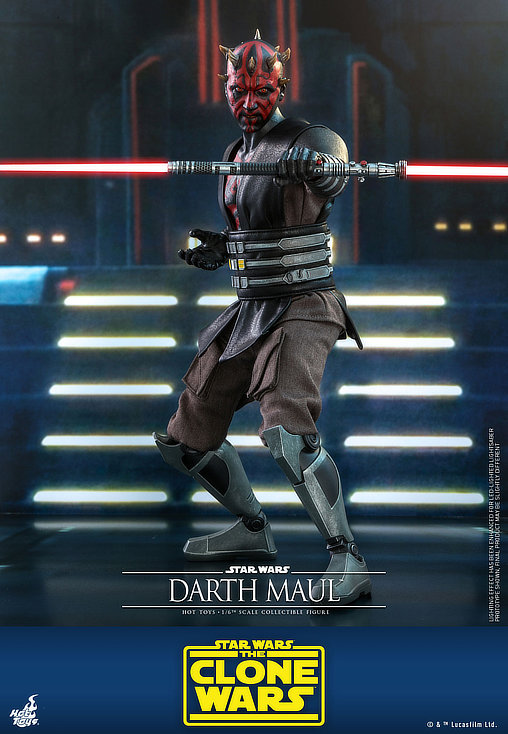 Star Wars - The Clone Wars: Darth Maul, 1/6 Figur von Hot Toys