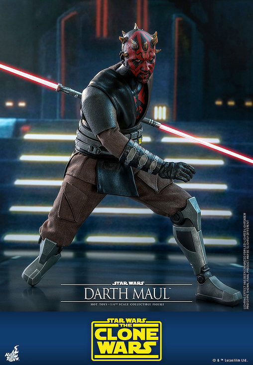 Star Wars - The Clone Wars: Darth Maul, 1/6 Figur von Hot Toys