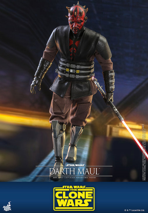 Star Wars - The Clone Wars: Darth Maul, 1/6 Figur von Hot Toys