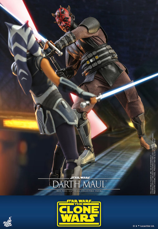 Star Wars - The Clone Wars: Darth Maul, 1/6 Figur von Hot Toys