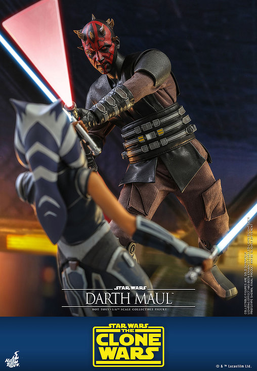 Star Wars - The Clone Wars: Darth Maul, 1/6 Figur von Hot Toys