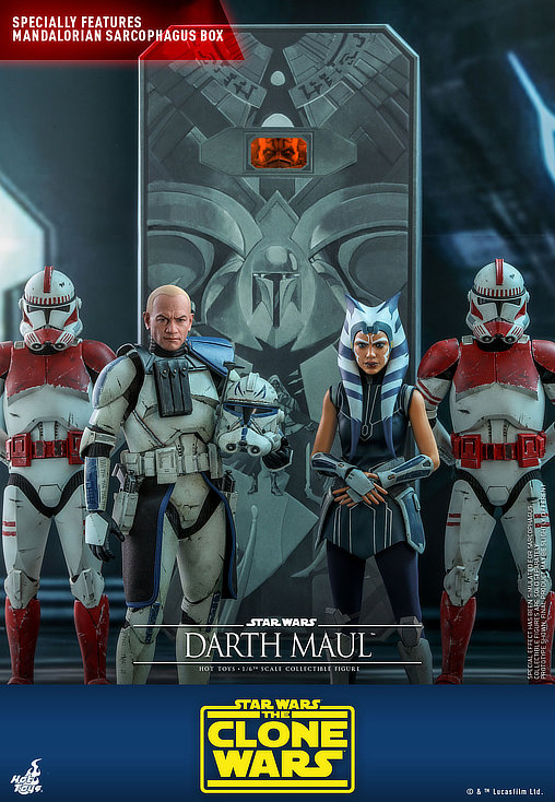 Star Wars - The Clone Wars: Darth Maul, 1/6 Figur von Hot Toys