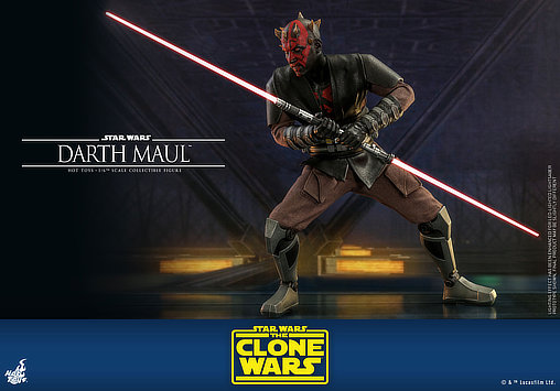 Star Wars - The Clone Wars: Darth Maul, 1/6 Figur von Hot Toys