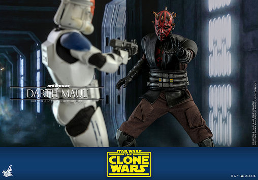 Star Wars - The Clone Wars: Darth Maul, 1/6 Figur von Hot Toys