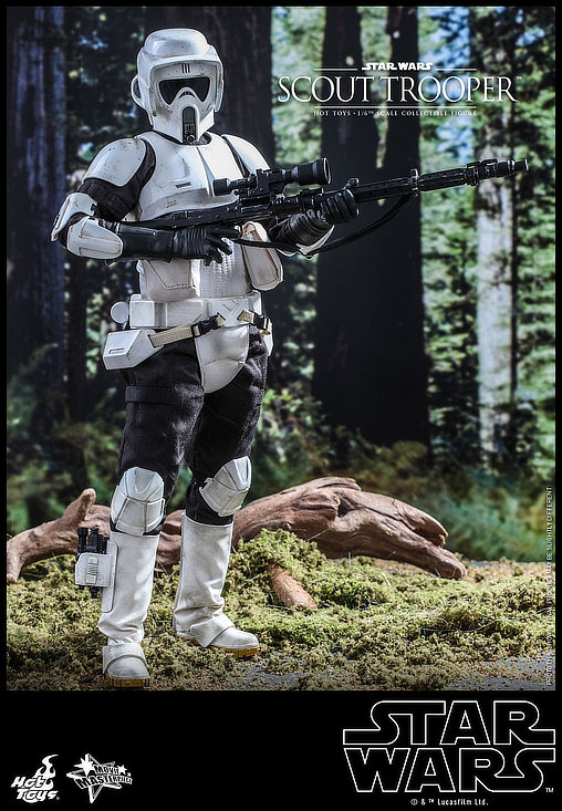 Star Wars - Episode VI - Return of the Jedi: Scout Trooper, 1/6 Figur von Hot Toys