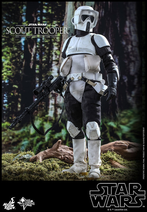 Star Wars - Episode VI - Return of the Jedi: Scout Trooper, 1/6 Figur von Hot Toys