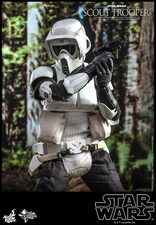 Star Wars - Episode VI - Return of the Jedi: Scout Trooper, 1/6 Figur von Hot Toys