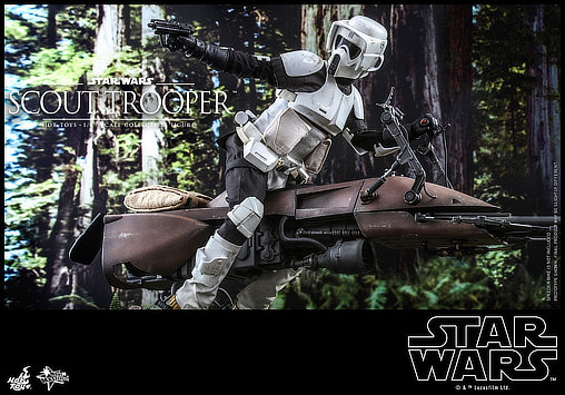 Star Wars - Episode VI - Return of the Jedi: Scout Trooper, 1/6 Figur von Hot Toys