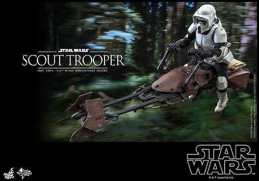 Star Wars - Episode VI - Return of the Jedi: Scout Trooper, 1/6 Figur von Hot Toys