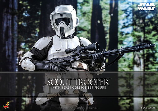 Star Wars - Episode VI - Return of the Jedi: Scout Trooper, 1/6 Figur von Hot Toys