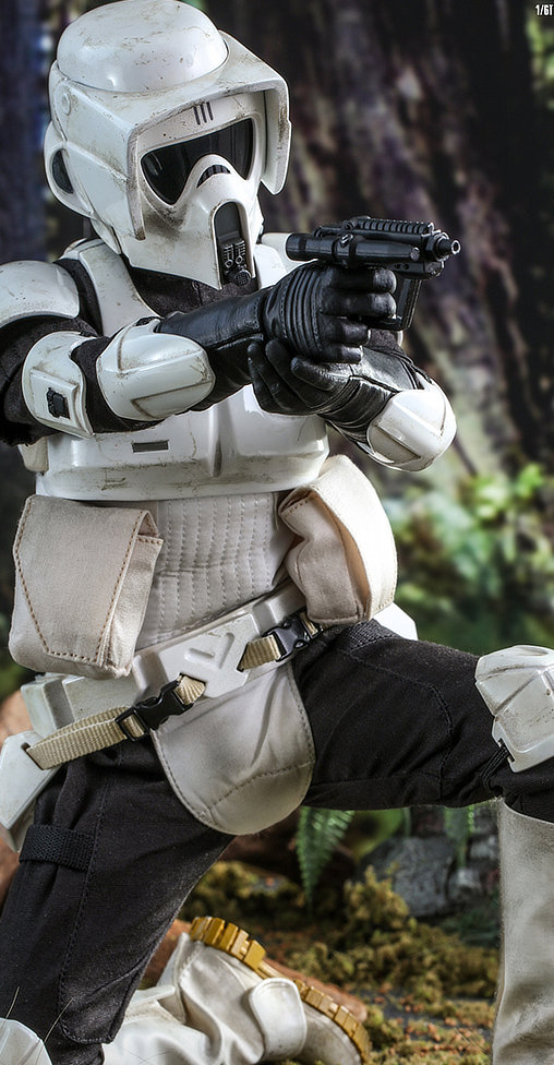 Star Wars - Episode VI - Return of the Jedi: Scout Trooper, 1/6 Figur von Hot Toys