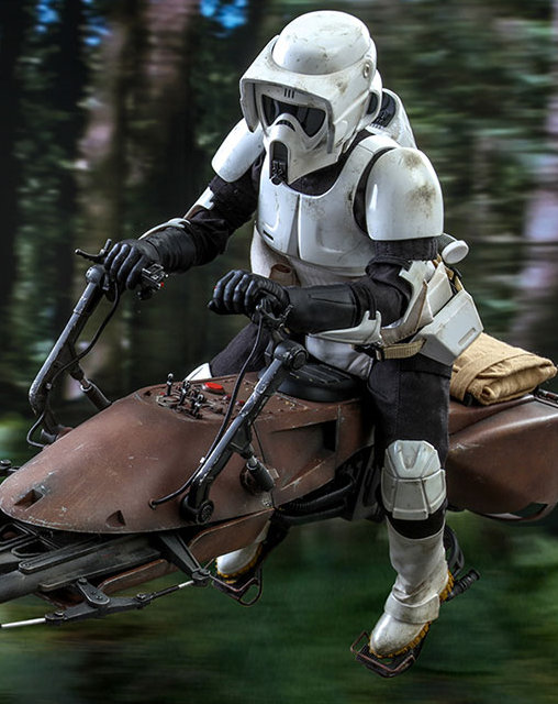 Star Wars - Episode VI - Return of the Jedi: Scout Trooper, 1/6 Figur von Hot Toys