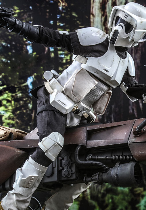 Star Wars - Episode VI - Return of the Jedi: Scout Trooper, 1/6 Figur von Hot Toys