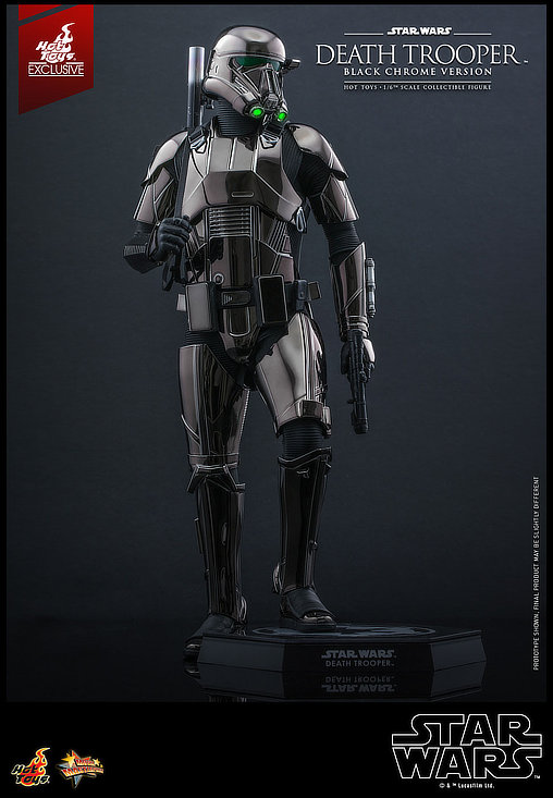 Star Wars - Rogue One: Death Trooper - Black Chrome, 1/6 Figur von Hot Toys